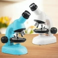 thumbnail image 1 of 1200X Microscope - 8.9 x 7.1 x 3.9in, Science Kit with Slides & DIY Tools for STEM Learning & Home Experiments, 1 of 6