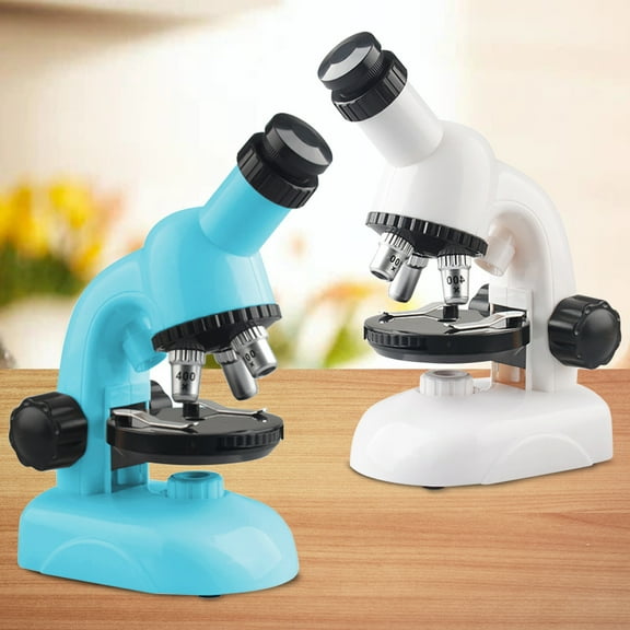 1200X Microscope - 8.9 x 7.1 x 3.9in, Science Kit with Slides & DIY Tools for STEM Learning & Home Experiments