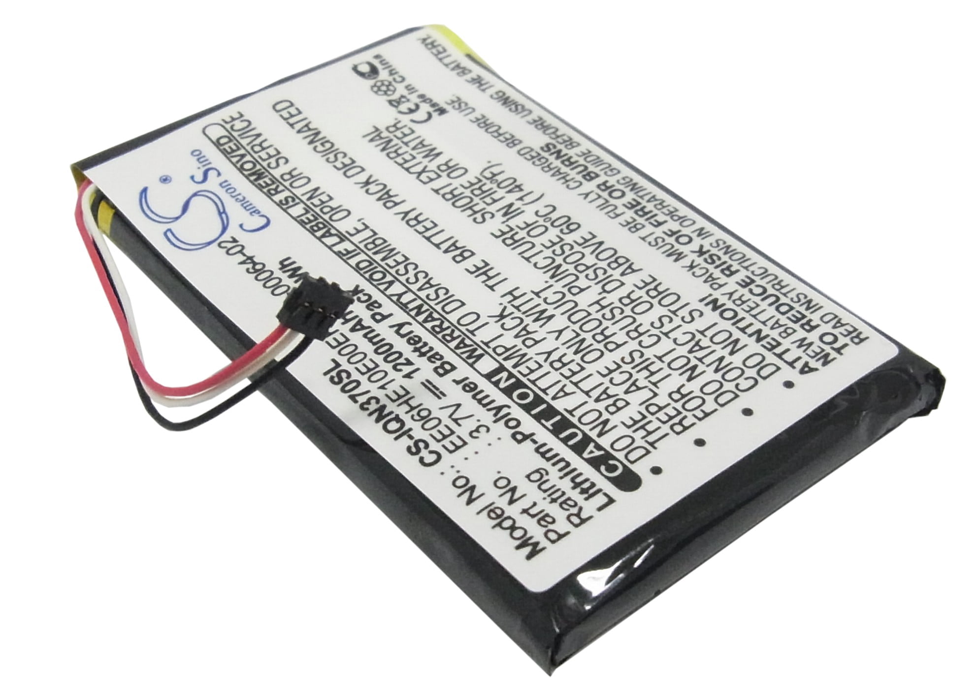 Batteria 1200mAh Per Garmin Nuvi 3700/3760/3790 - Sostituzione Originale, Li-Polymer