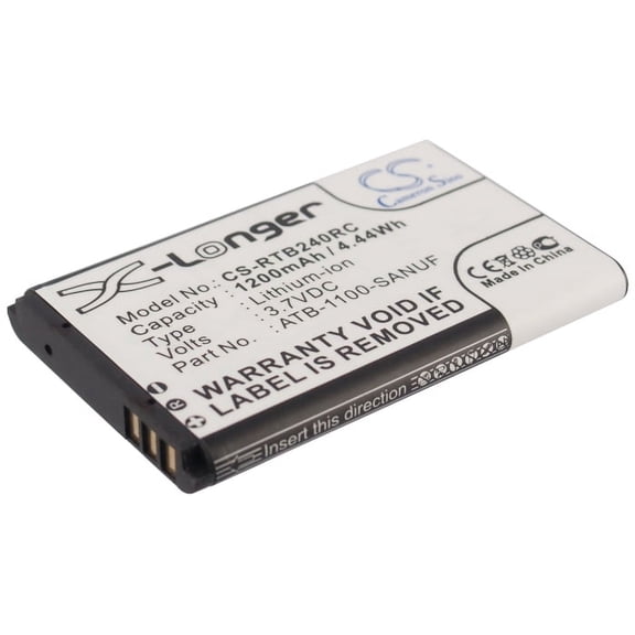 1200mAh 41-500012-13 Battery RTI Pro24.r v2, Pro24.z Remote Control