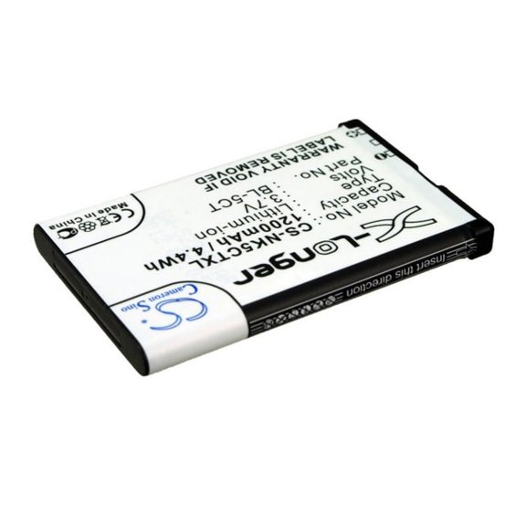 Batteria Esterna Cellulare Nokia Batteria Nuova BL-6Q Per Nokia 6700 Classic E 6700 Illuvial - 970 MAh, 3,7V, Ricambio Originale Nokia N95