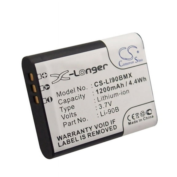 1200mAh Olympus LI-92B Li-90B Battery for Tough TG-1 iHS TG-1