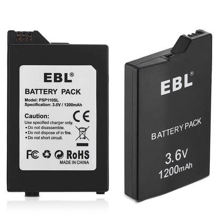 1200mAh Replacement Battery Li-Ion for PSP Slim 2000 2001 2006 3000 3001 US