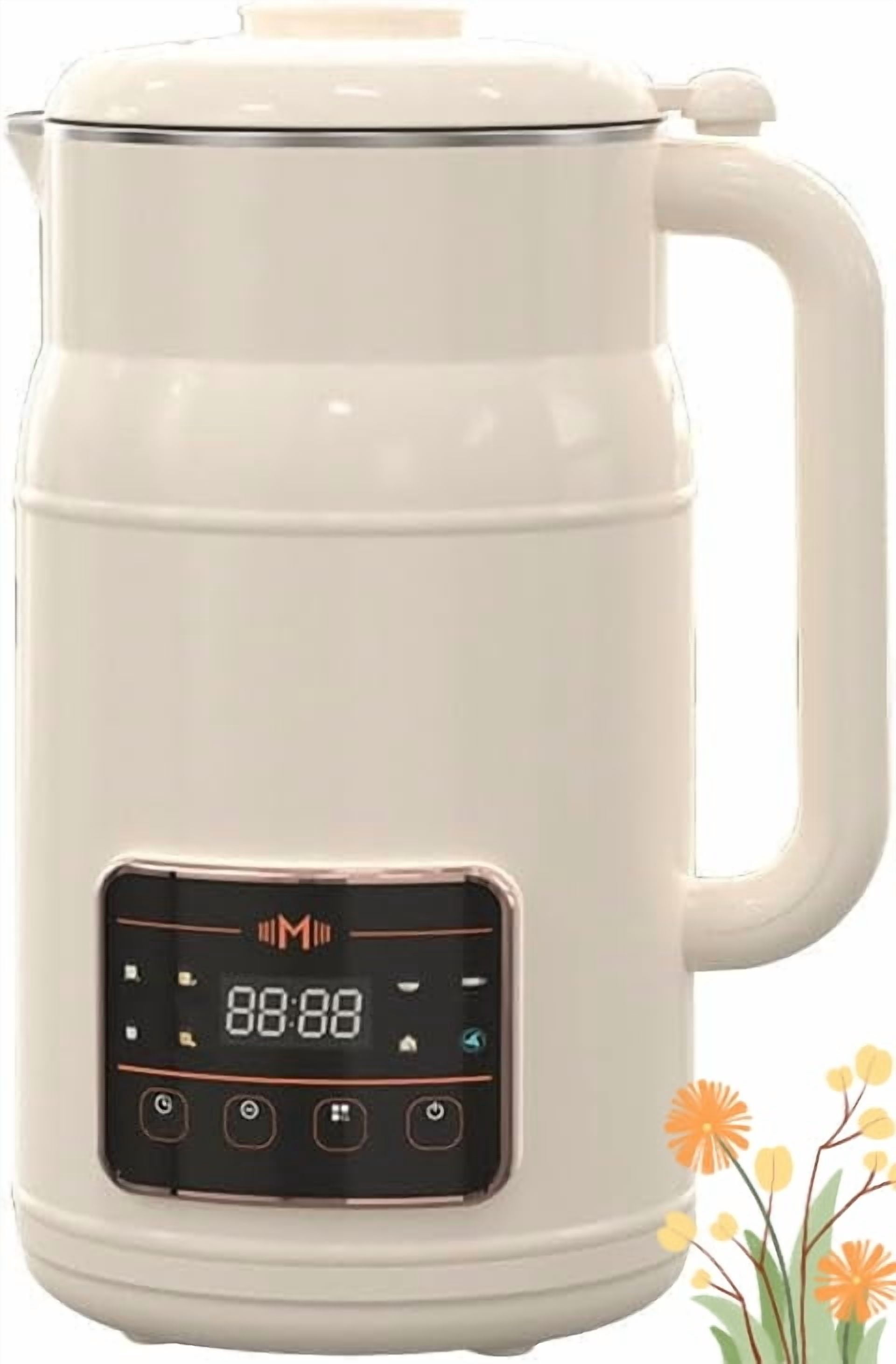 1200ml 8-in-1 Nut Milk Maker, 48 Blade Multi-Function Blender Homemade ...