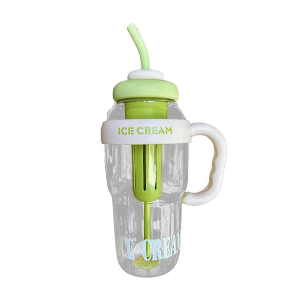 1200ml Large Capacity Water Cup - Straw & Filter Integrated, Ideal for Iced Coffee/Tea/Gym, Ergonomic Handle, Stylish Colors