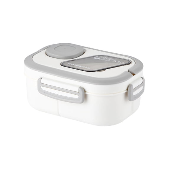 1200ml Lunch Box, Adult Bento Box with Utensil Set, Leak Proof Microwave Safe Lunch Container for Work, Fresh Keeping Insulated Meal Prep Container for Dining Out