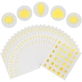 thumbnail image 1 of 1200pcs/40Sheets Leaf Envelope Seal Stickers 1 Inch Gold Round Envelope Seal Stickers Maple Wutong Leaf Self-Adhesive Seal Stickers Poplar Claw Leaf Label Stickers, 1 of 9