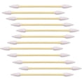 thumbnail image 1 of 1200pcs Precision Tip Cotton Swabs for Makeup, Bamboo Sticks and Double Pointed, 1 of 4