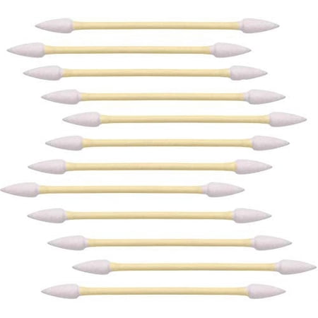 1200pcs Precision Tip Cotton Swabs for Makeup, Bamboo Sticks and Double Pointed