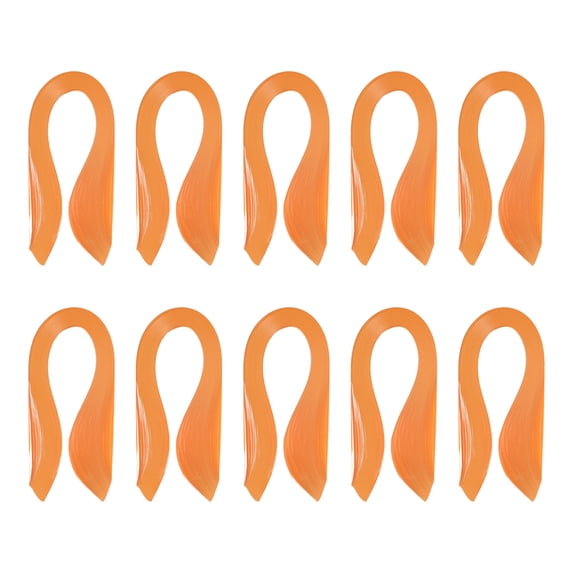 1200pcs Quilling Strips Paper 1/8"(3mm) 39cm Origami Paper Quilling Strip for Art DIY Craft, Orange