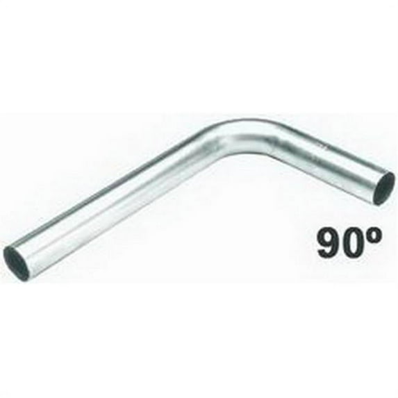 12016 90 Bend Mild Steel 2.250 x 3.375 in. Radius 18 Gauge Exhaust Pipe