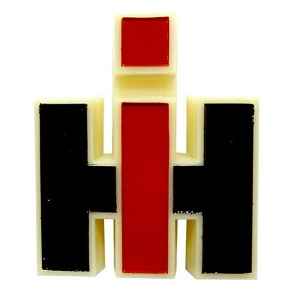 120397C1 Beige Plastic Front Emblem Fits Case IH 284384 385 433 484 485 584