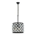 thumbnail image 1 of Elegant Lighting 1206D14MB-RC 14 Dia. x 13 H in. Madison Pendent Lamp - Mocha Brown- Royal Cut Crystals, 1 of 6