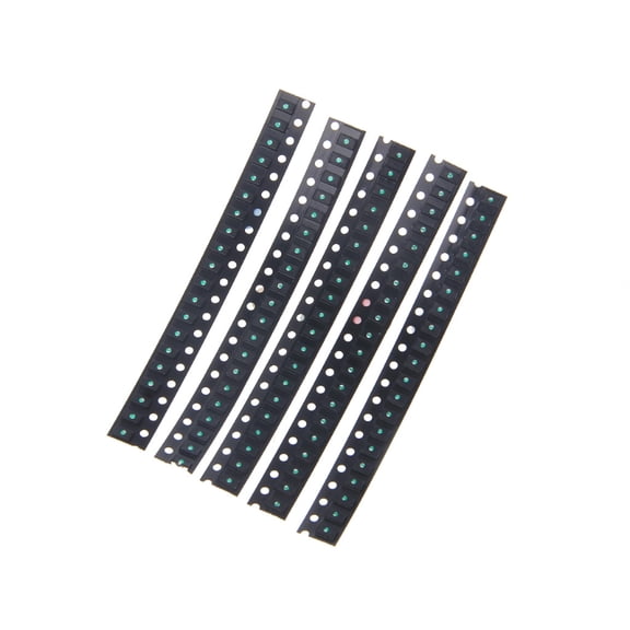 1206 SMD LED Assortment Kit - 5 Colors x 20 Pcs Each