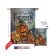 thumbnail image 1 of 12068 Halloween Faboolous 2-Sided Vertical Impression House Flag, 1 of 1