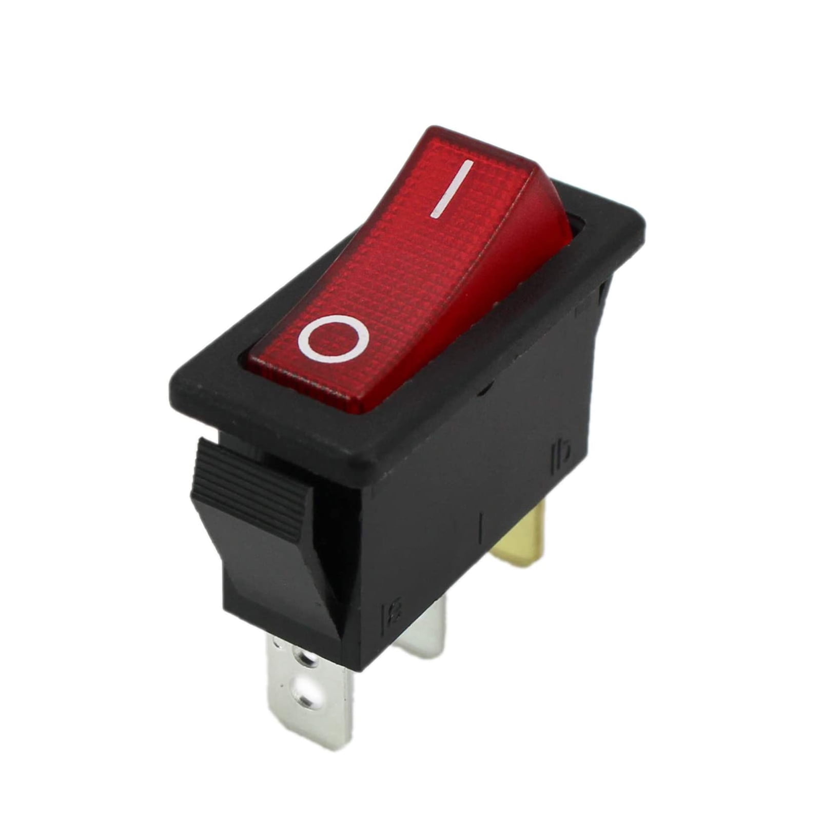 120927-24 120 Volt Rocker Switch Lighted On Off for Electric Fireplaces FMI Desa