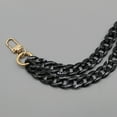 thumbnail image 1 of 120CM/47.2 Inch Anti-lost Long Chain Rope Strap Mobile Phone Lanyard Neck for Women Acrylic Multi-color Black, 1 of 4