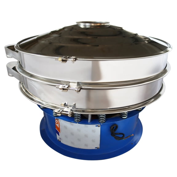 120CM Large Vibrating Screen Machine Stainless Steel 220V