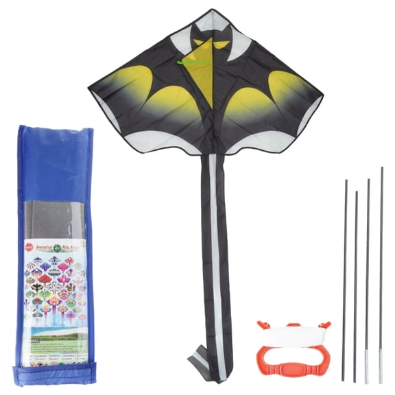 120Cm Long Tail Kites with Reel For Kids Outdoor Fun Easy To Fly In Light Wind