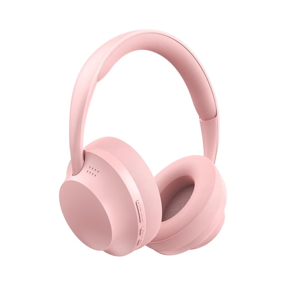 120H Playtime Bluetooth ANC/ENC Pro-Level Active Noise Cancelling Over-Ear Headphones Wireless, Headphones with Built-in Microphone Type-C Charging for Call Travel Sports Gym