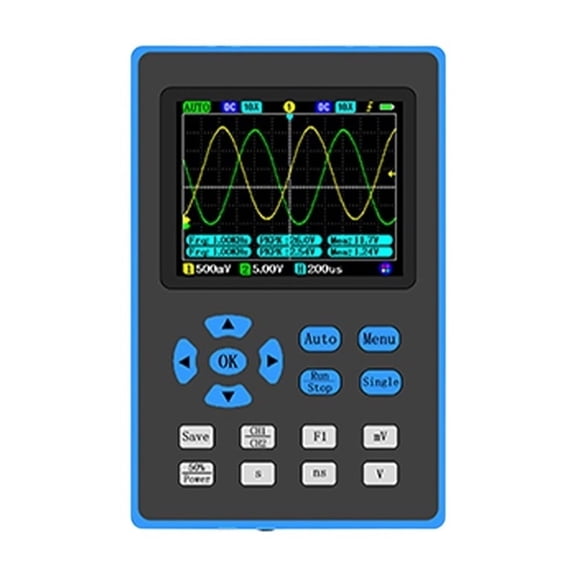 120M Bandwidth Digital Oscilloscope 500MSa/s Sampling Rate With Dual Channel FFT Spectrum Analysis Oscilloscope ,Professional Designed