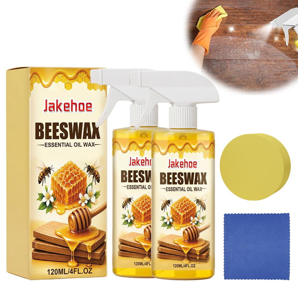 120ML Beeswax Furniture Polish Spray, Wood Polishing Maintenance Spray for Wooden Surface Care
