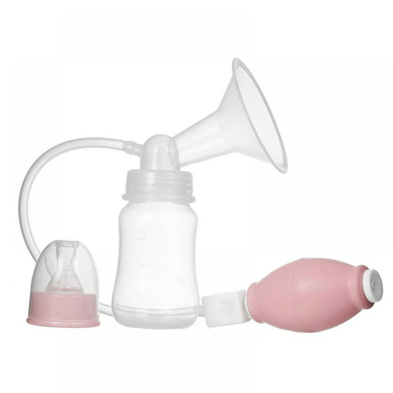 120ML Manual Hand Breast Pump, Baby Nursing Nipple Nipple Pumps Suction  Milk Breast Manual Breast Pumps 