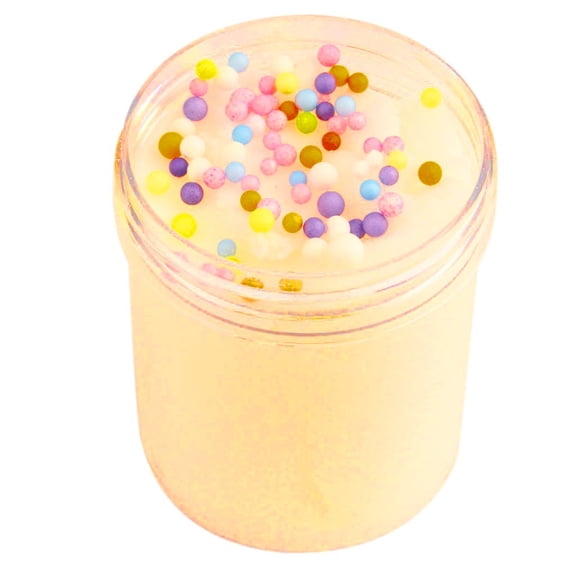 120ML Puffy Cloud Slime Scented Stress Relief Sludge Soft Elastic Pulling Compound, Daily Relaxation Activity for Home Office Desk Calming