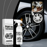 120ML Wheel Cleaner Spray with Iron Remover – Safe Car Paint & Wheel Detailing for Cars, Motorcycles, RVs, Boats, Removes Iron Particles and Brake Dust