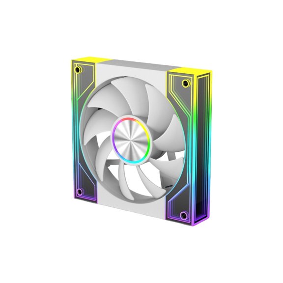120MM Computer Case Fan with Case Light for Quiet Desktop Cooling Fan