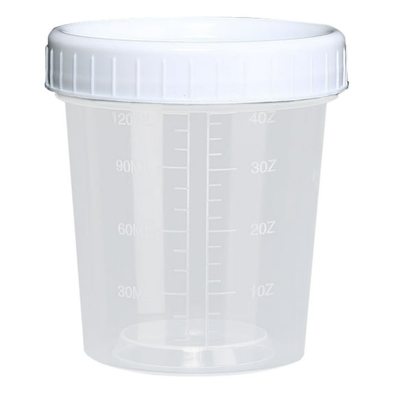 120Ml Plastic Measuring Cups Plastic Graduated Cup Transparent Scale Resin Clear Graduated Epoxy Mixing Jugs for Kitchen Cooking Medicine Measure Tool(With Cover) Harlik