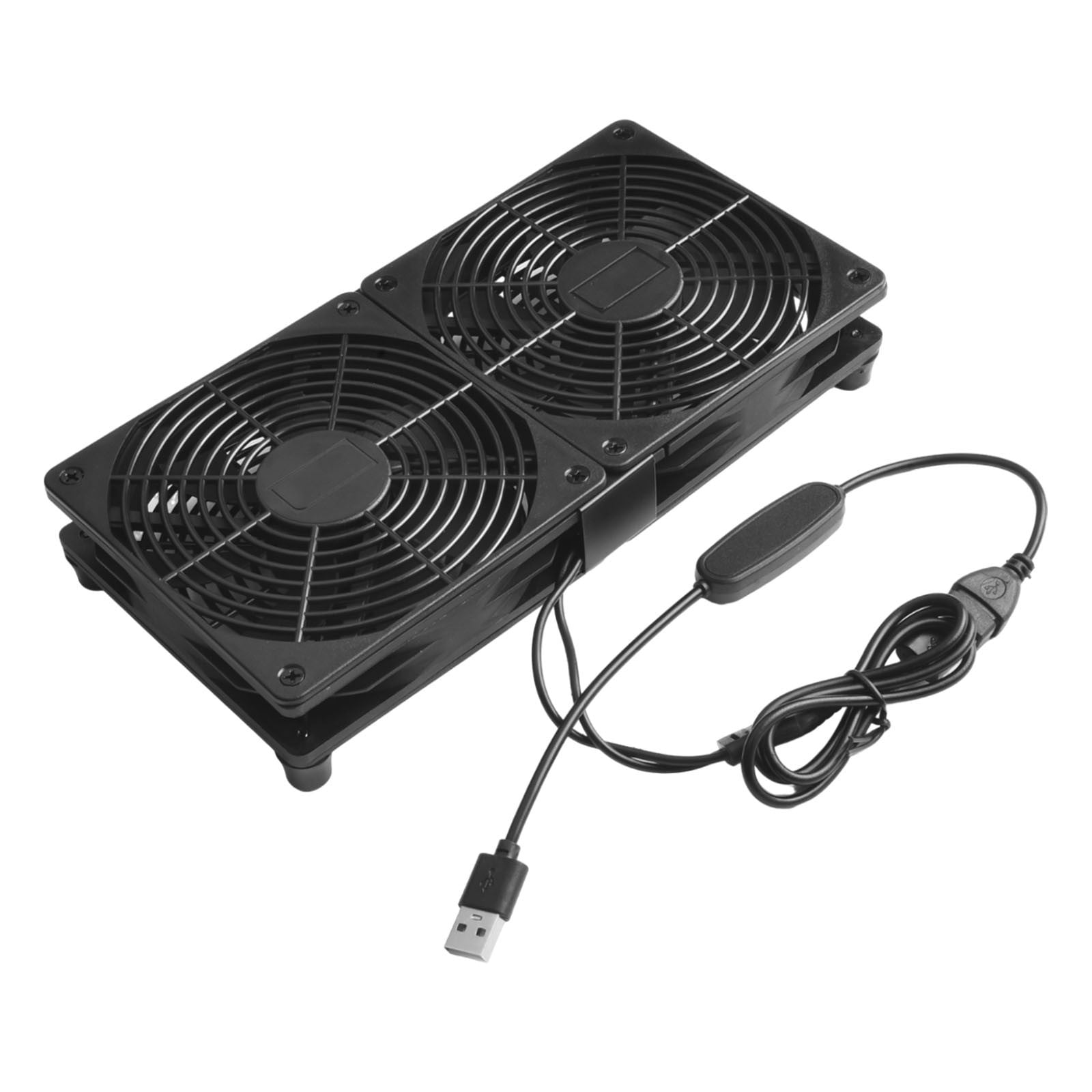 120Mm 5V Usb Router Fan With Speed Controller High Air Volume Cooling ...