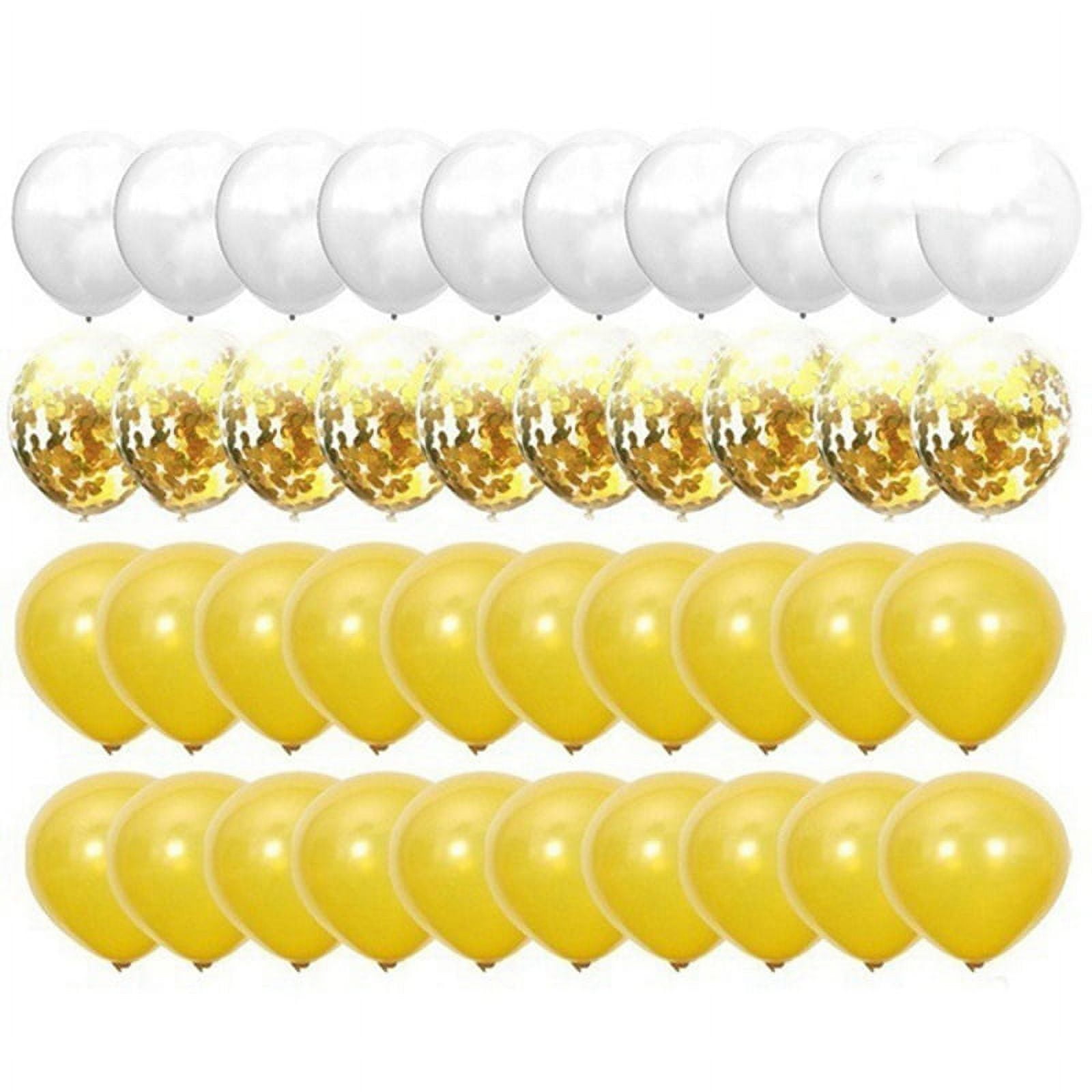 120PCS 12Inch Mix Confetti Latex Balloon for Birthday Baby Shower Wedding Balloons Party