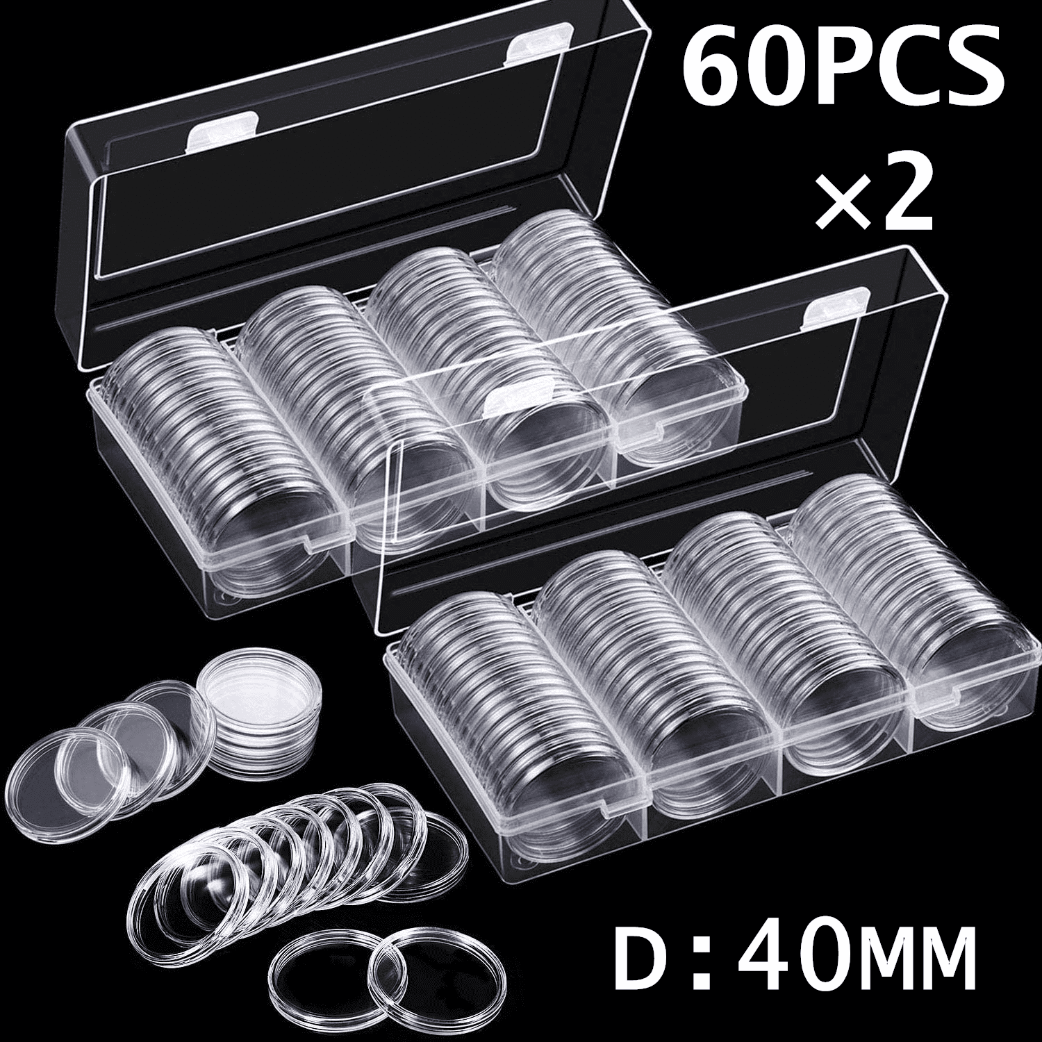 39mm 1 oz Silver Rounds Capsule - Hero Bullion