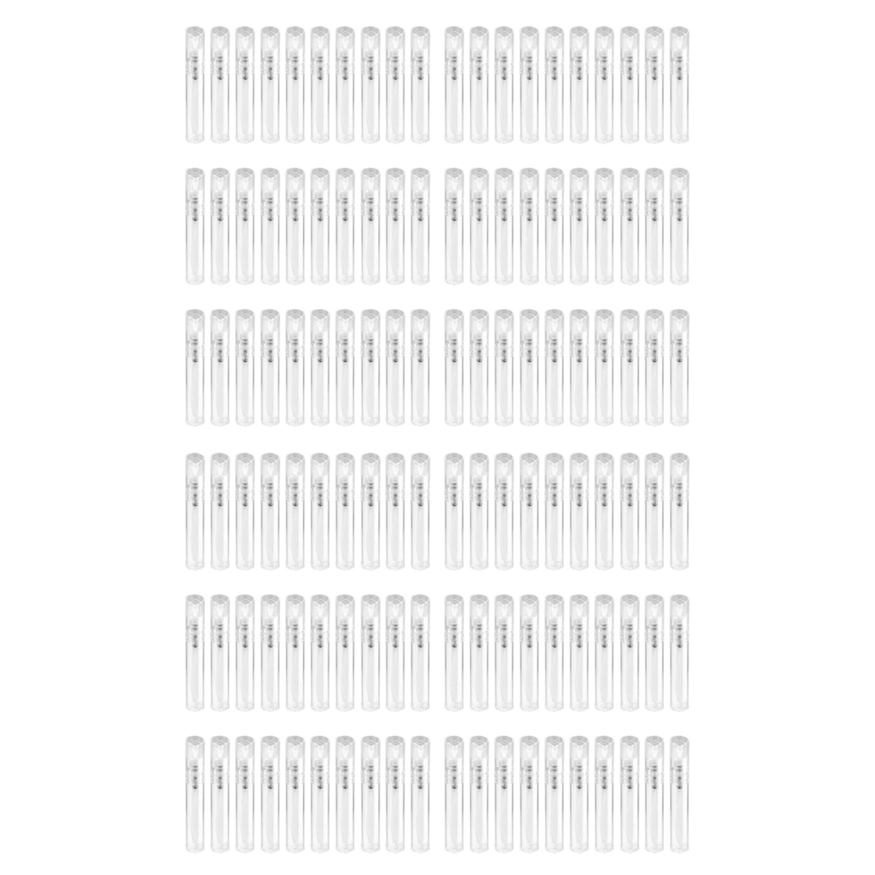 120PCS 5Ml Mini Bottle, Mini Clear Plastic Bottle Empty,Fine Mist Refillable Perfume Bottle,Perfume Atomizer