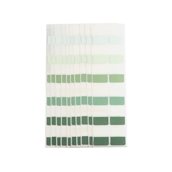 120PCS Adhesive Index Tabs for Notebooks, Page Markers, and Study Notes,Green