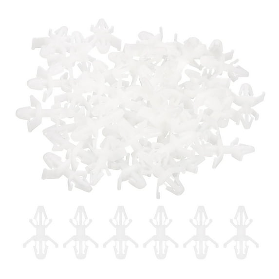 120PCS PCB Board Isolation Column, Nylon Reverse Locking Circuit Board Clips Standoff Support Height 6.5mm /0.26"