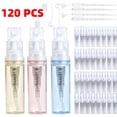 thumbnail image 1 of 120PCS Small Perfume Sample Bottles, 2ml Mini Spray Bottle with 10 Tools, Fine Mist Portable Travel Refillable Bottle, Plastic Atomizer Sprayer for Perfume, 1 of 6