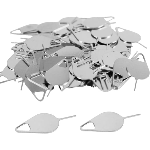 120PCS Universal SIM Card Removal Tool Kit, Sim Tray Ejector Pin Key Compatible with Most Smartphone Brands