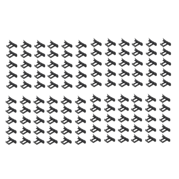 120Pc Solar Panel Frames Water Drained Clip Thickness 35mm PV Panels Auto Remove Stagnant Water Dust Outdoor Tool