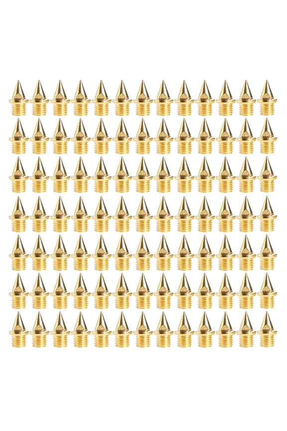 120Pcs 1/4Inch Track Spikes With Wrench Track Field Needle Replacement Spikes For Crosses Country Short Running Shoes