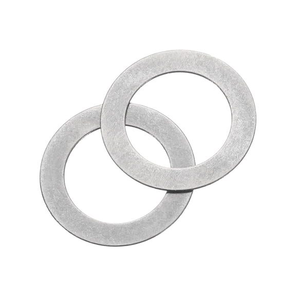 120Pcs 304 Stainless Steel Flat Washers, M8x12x0.2mm Ultra Thin Flat Spacers