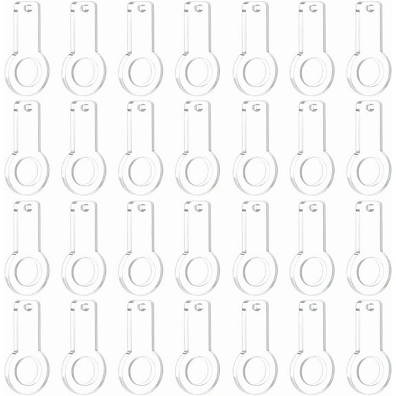 120Pcs Acrylic Tumbler Straw Charm Blanks Blank Straw Toppers Charm Accessories Compatible Straw Toppers Charm for Straw Caps Decoration