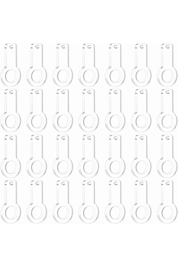 120Pcs Acrylic Tumbler Straw Charm Blanks Blank Straw Toppers Charm Accessories Compatible Straw Toppers Charm