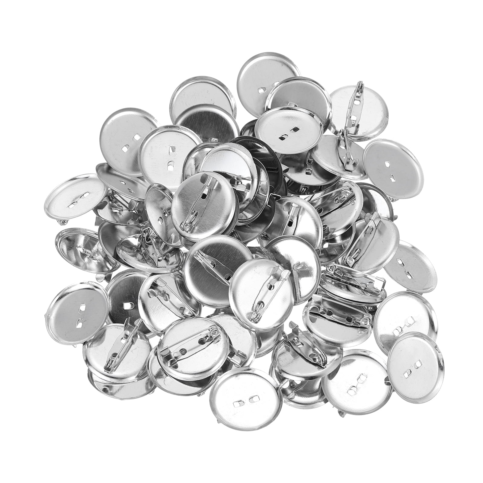 Pin Tag Back 120Pcs Badge Pins, 25mm Safety Pins Bar Badge Pins Name Tag Pin Bulk ...