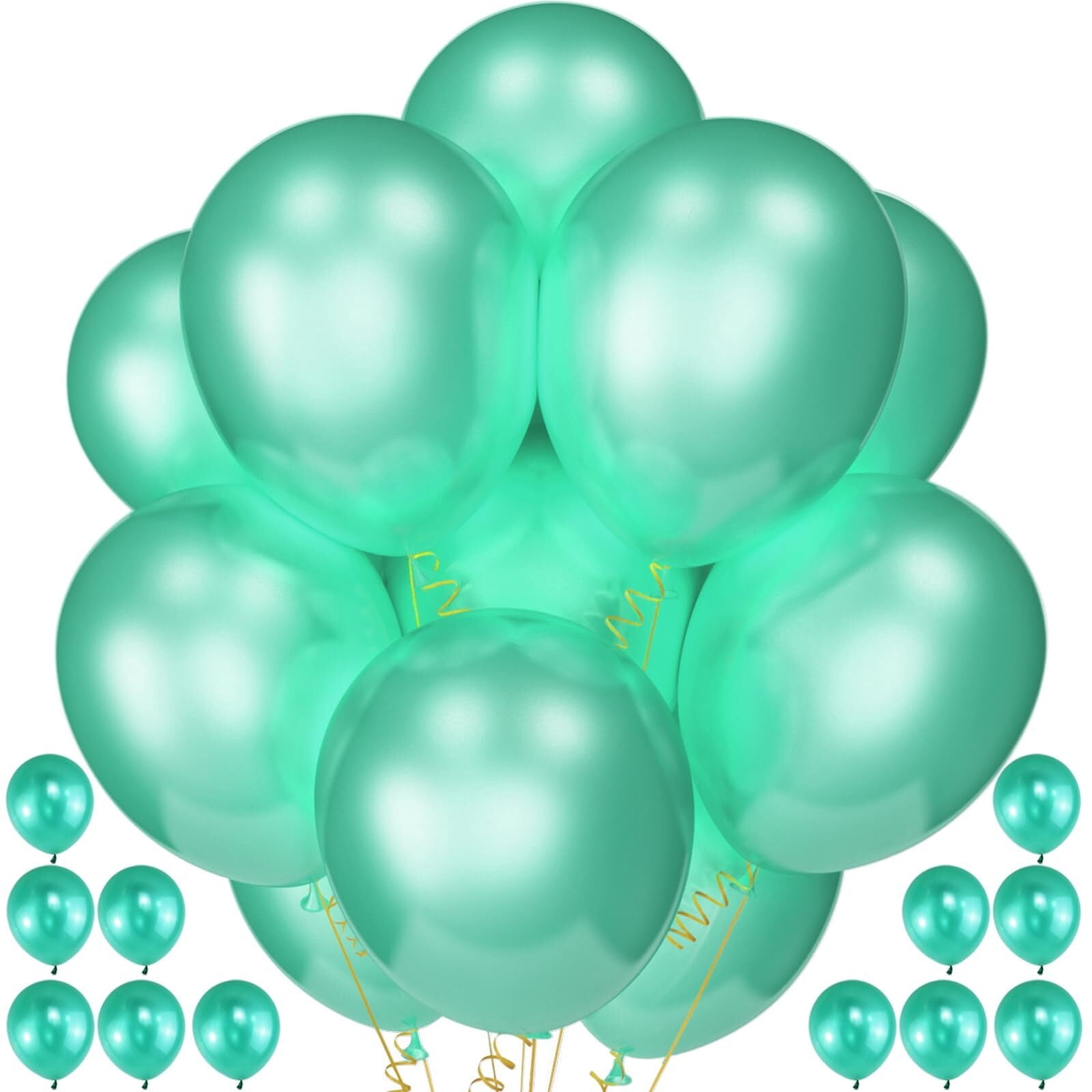 120Pcs Balloons Assorted Colors,12 Inch Latex Party Balloon for ...