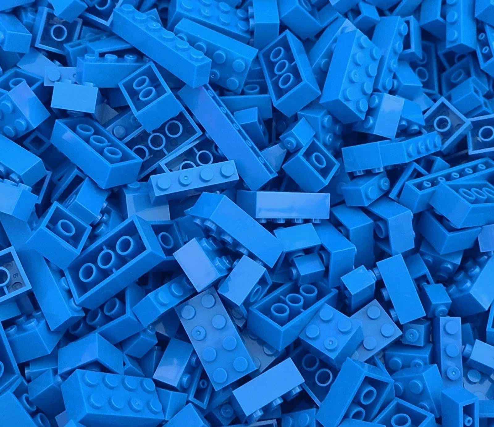 120Pcs Building Blocks Bulk Lot Pack Sorted By Color Bricks Block Plate ...