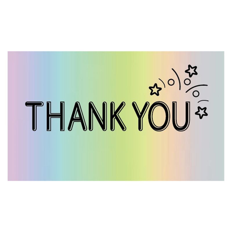 120Pcs Decorative Thank You Cards Shopping Costumer Thank Cards Thank