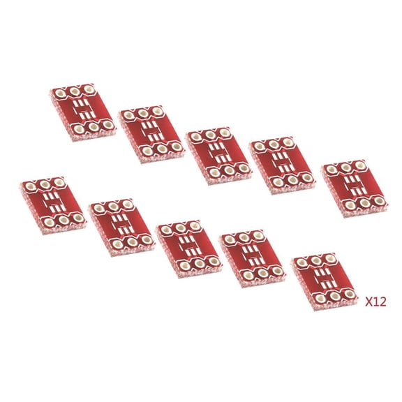 120Pcs Electronic Components SOT23 To DIP Adapter PCB Board DIY Transfer Board