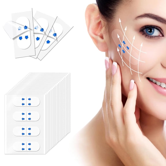 120Pcs Face Tape Face Lift Tape Invisible Lifting Invisible Instant Face Tape for Wrinkles Sagging Skin Double Chin